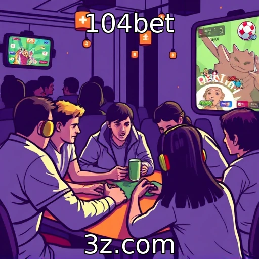 O papel da comunidade no sucesso de jogos online : 104bet